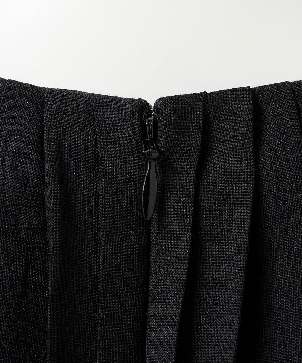 23区 【エステータ】ウールトロドライストレッチ プリーツコンビ ワンピース 