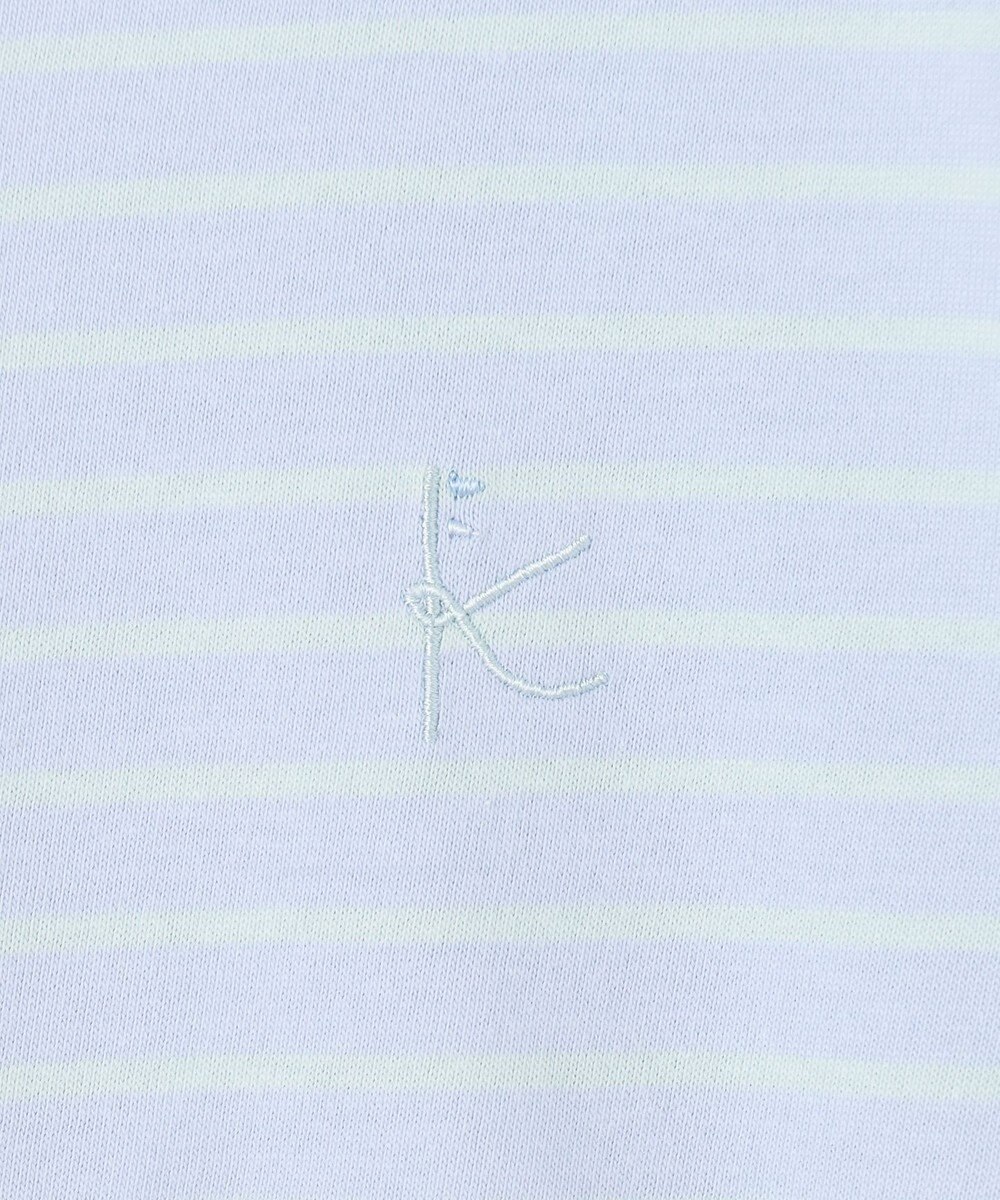 組曲 KIDS 【150-160cm】長袖ボーダー Tシャツ 