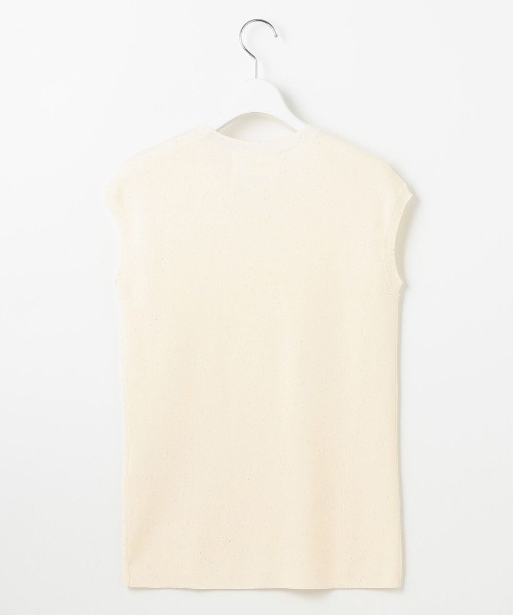 自由区 【カトリエムブーケ】Brillance delicate スパンコールノースリーブプルオーバー 