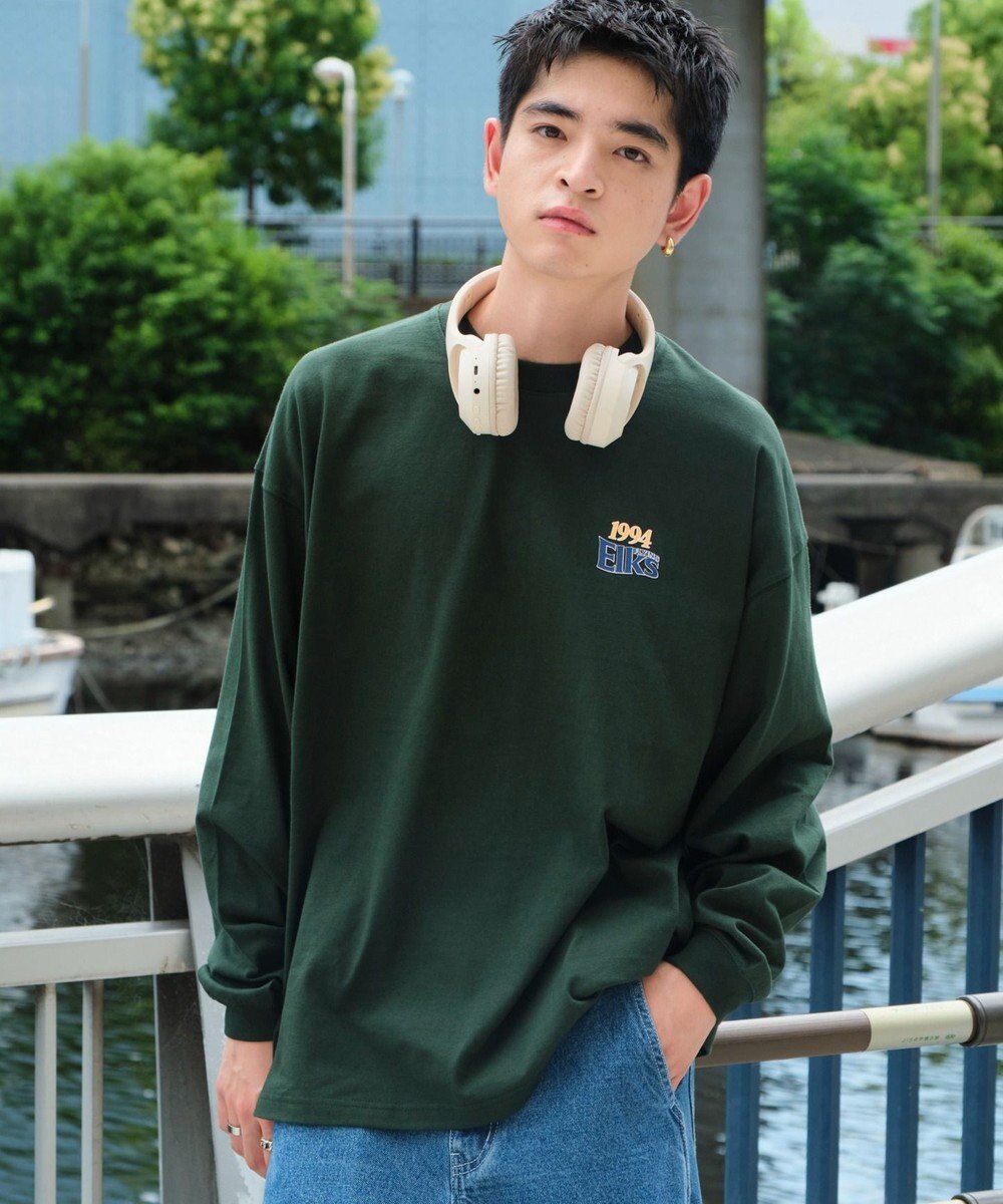 WEGO 【ユニセックス着用ITEM】サークルロゴBIG　T（LS） 