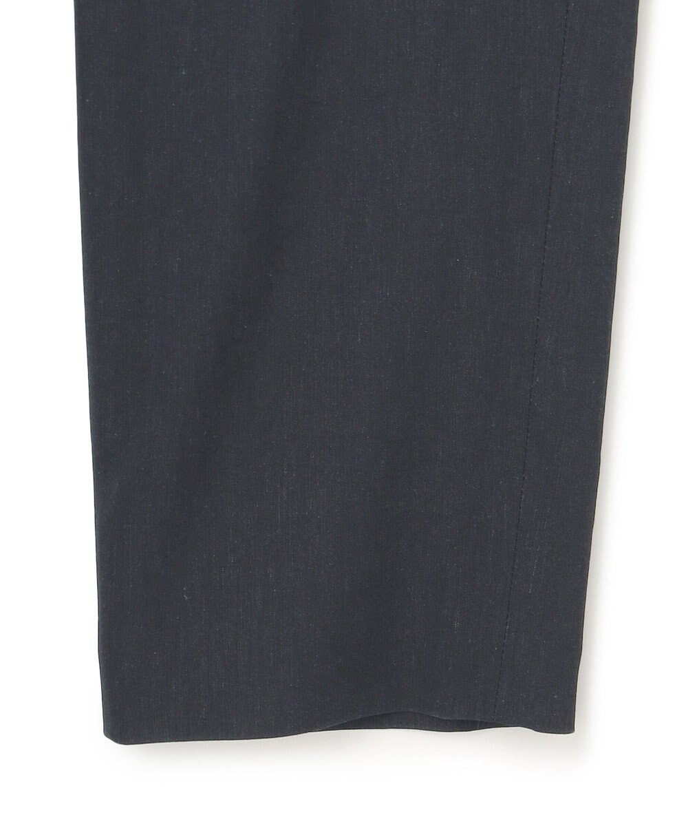 23区 【洗える】リネンレーヨンストレッチ テーパード パンツ 