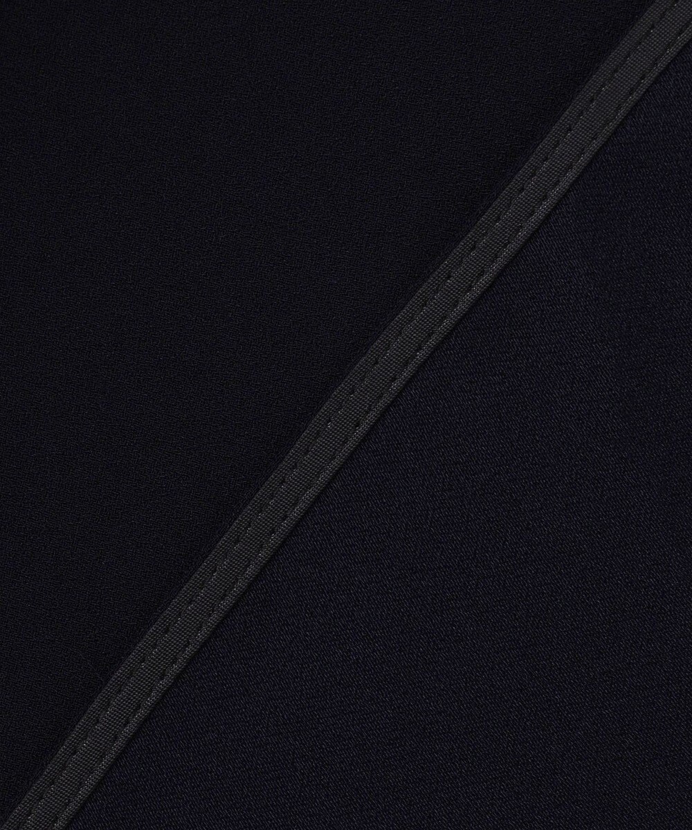 BEIGE， FLEUR / 異素材カフス スタンドカラーブラウス 