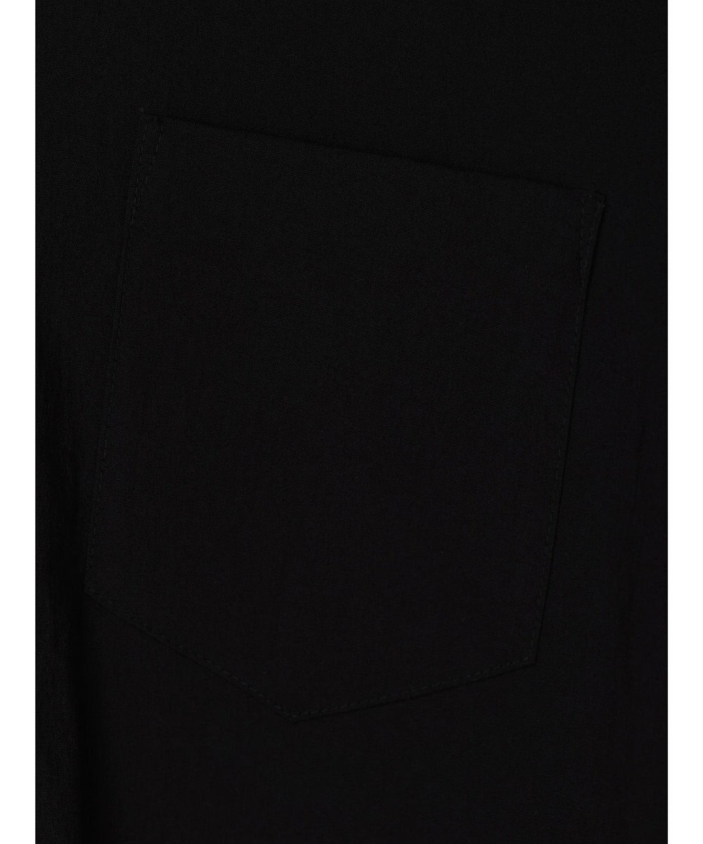 CRAFT STANDARD BOUTIQUE レーヨンデシンバンドカラーシャツ 