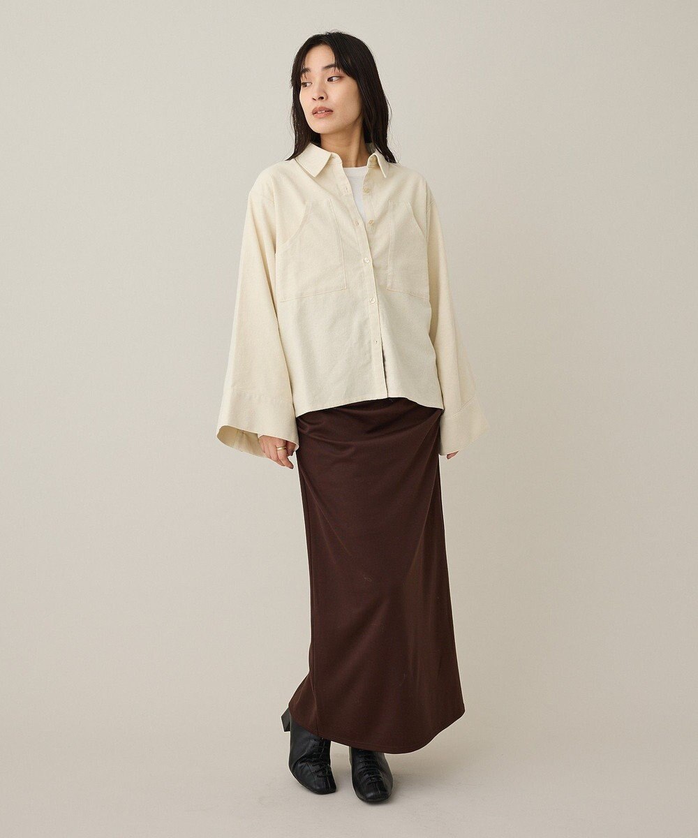 CRAFT STANDARD BOUTIQUE ビッグ袖デザインシャツ 