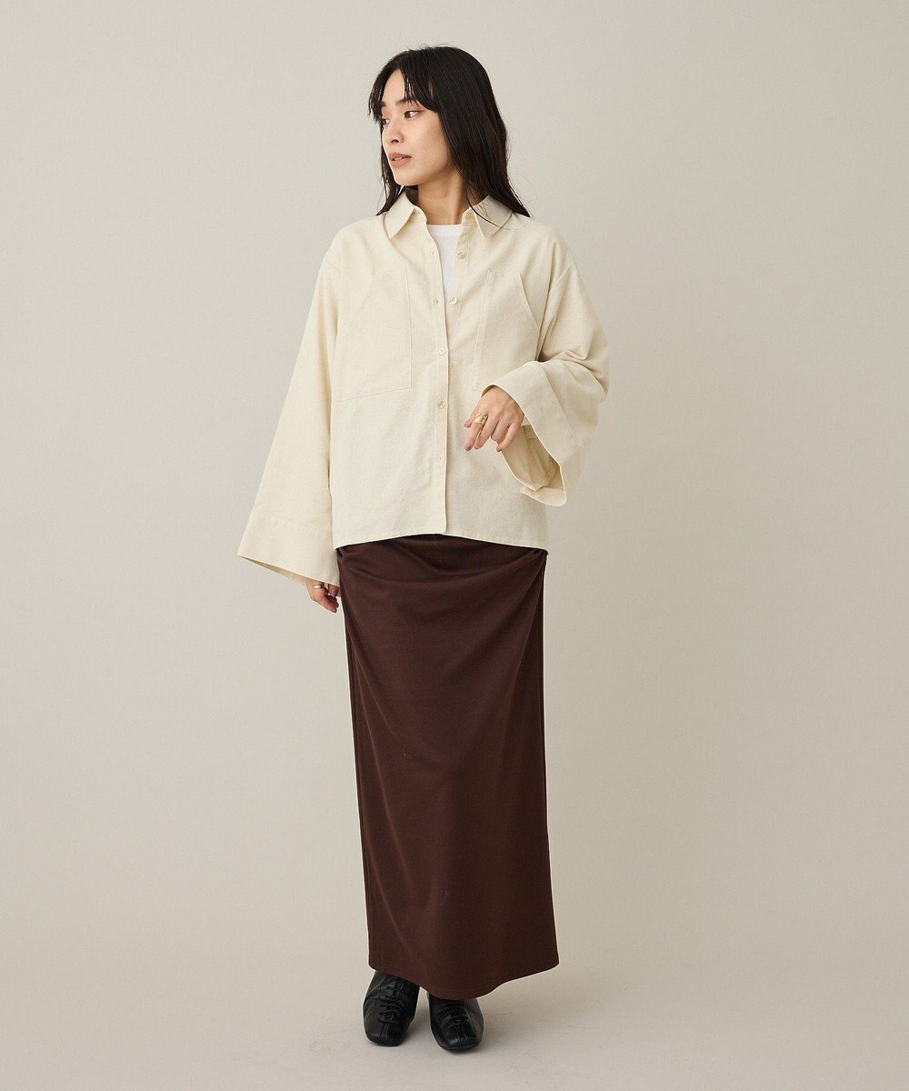 CRAFT STANDARD BOUTIQUE ビッグ袖デザインシャツ 