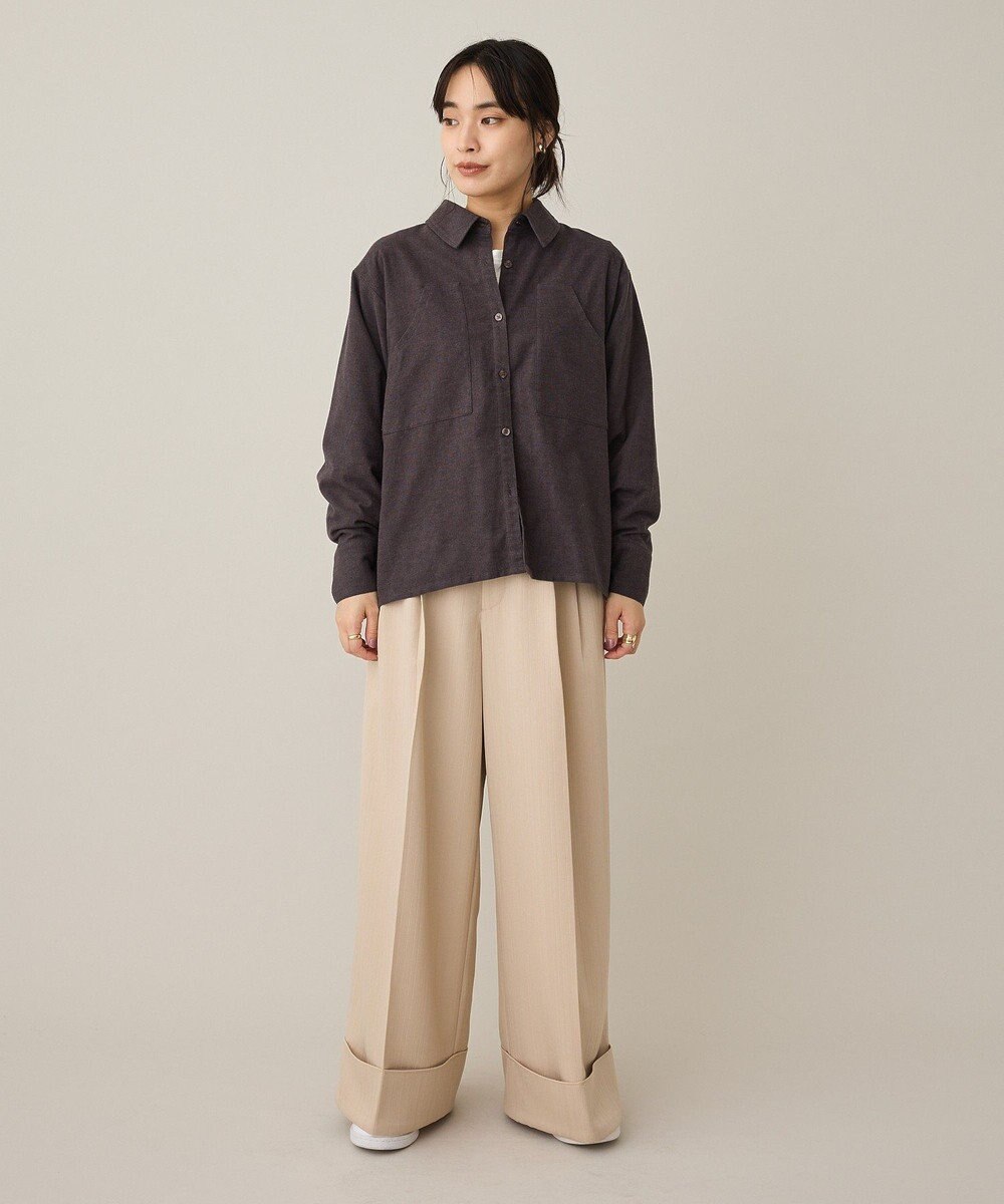 CRAFT STANDARD BOUTIQUE ビッグ袖デザインシャツ 