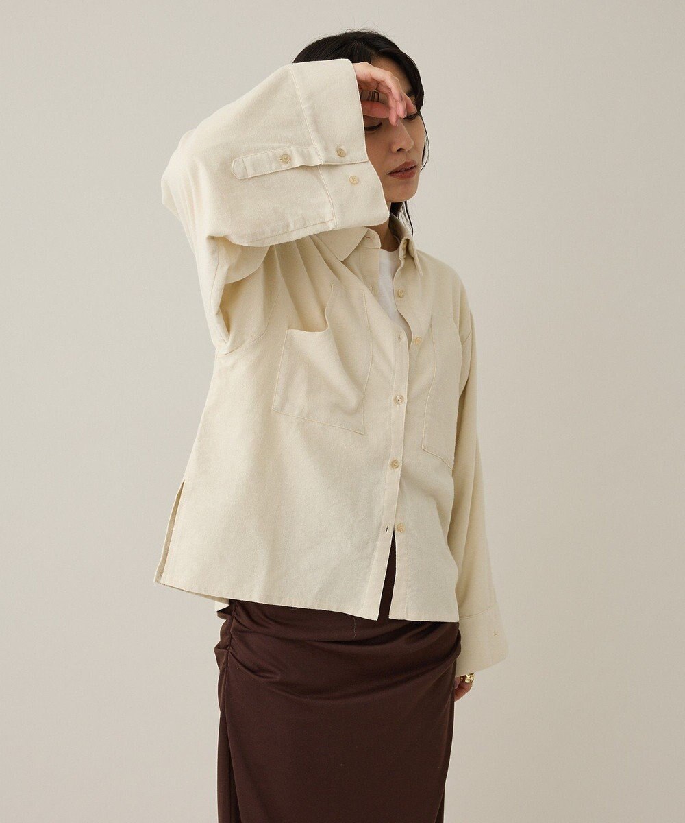 CRAFT STANDARD BOUTIQUE ビッグ袖デザインシャツ 