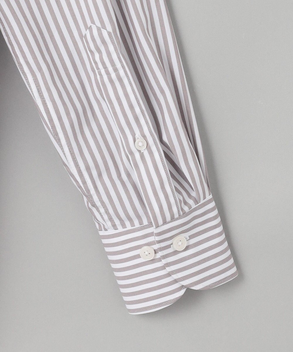 GOTAIRIKU 【形態安定】PREMIUMPLEATS_ボタンダウンカラー 通年ドレスシャツ_ストライプ(25年春夏モデル) 