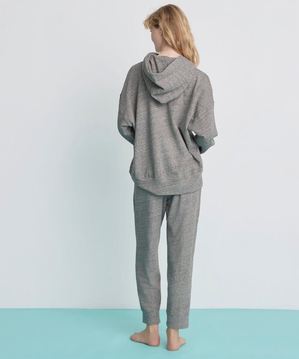 une nana cool 【綿混】あくびのお嬢さんの裏毛フーディーパジャマ 