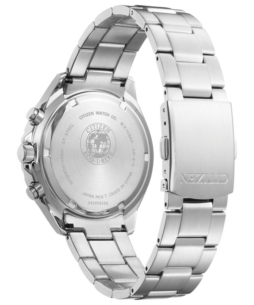 CITIZEN 【ビジネスに】人気ロングセラー 光発電エコ・ドライブ クロノグラフ 