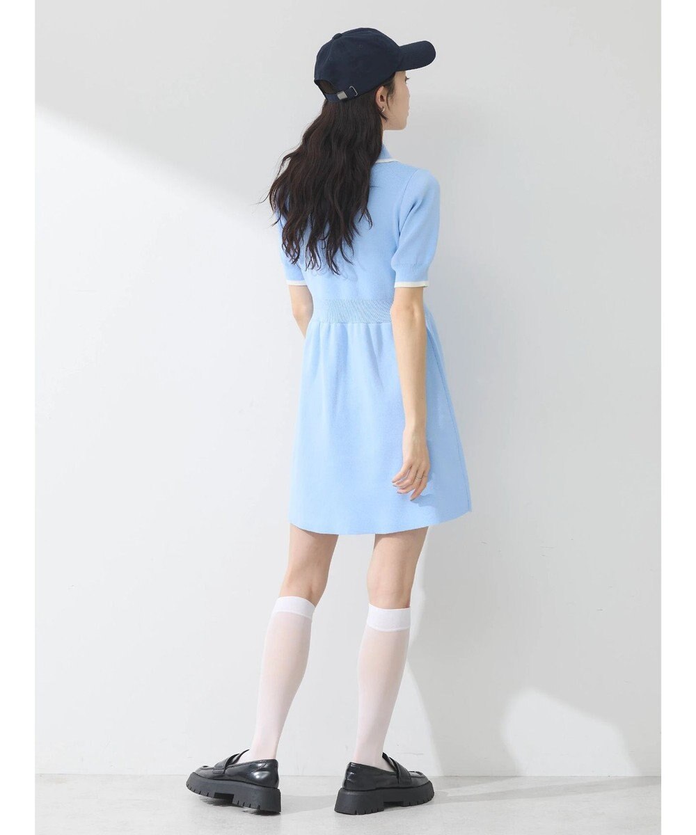 earth music&ecology ワンポイントポロワンピース 