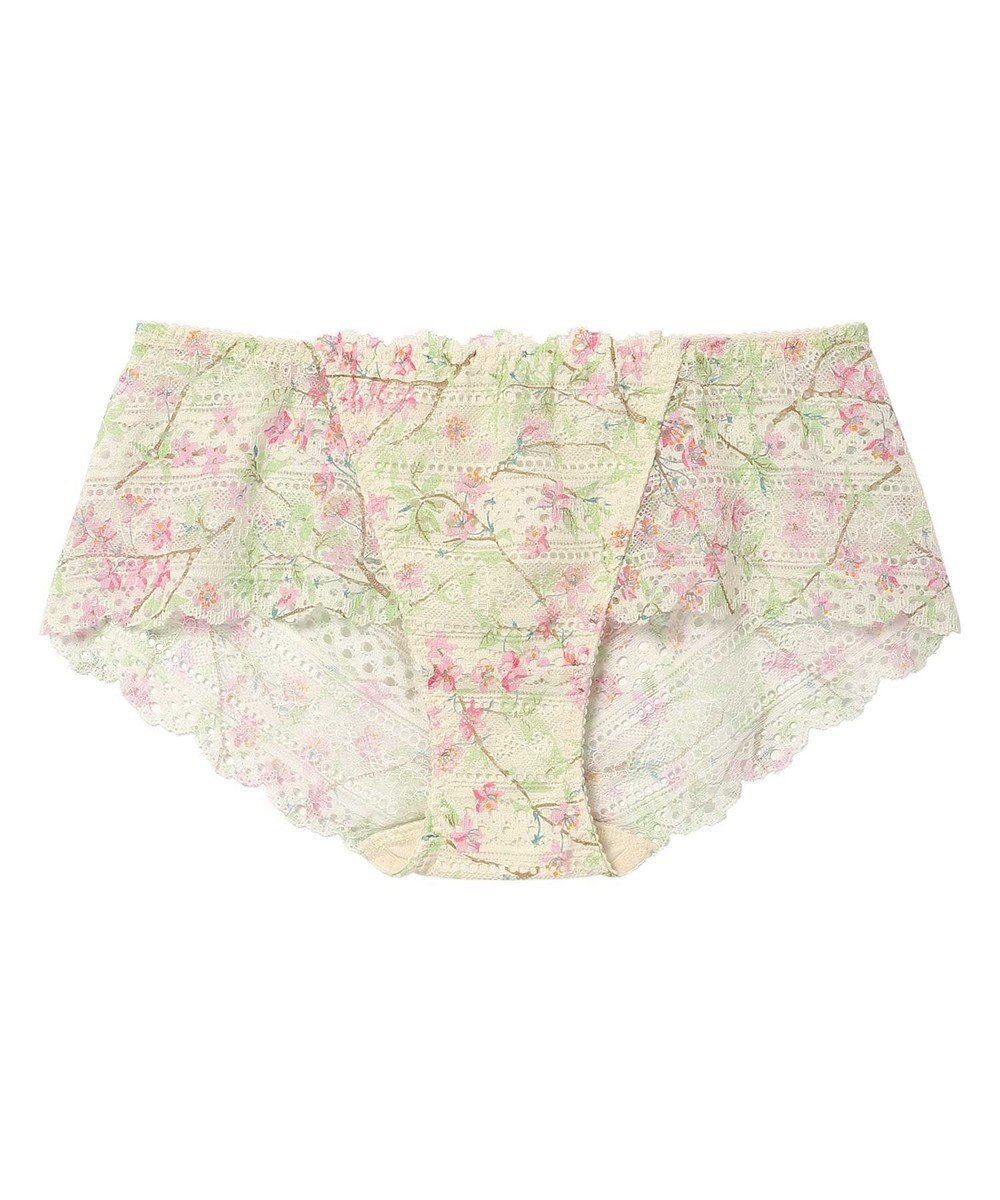 une nana cool MADE WITH LIBERTY FABRIC 総レースショーツ 