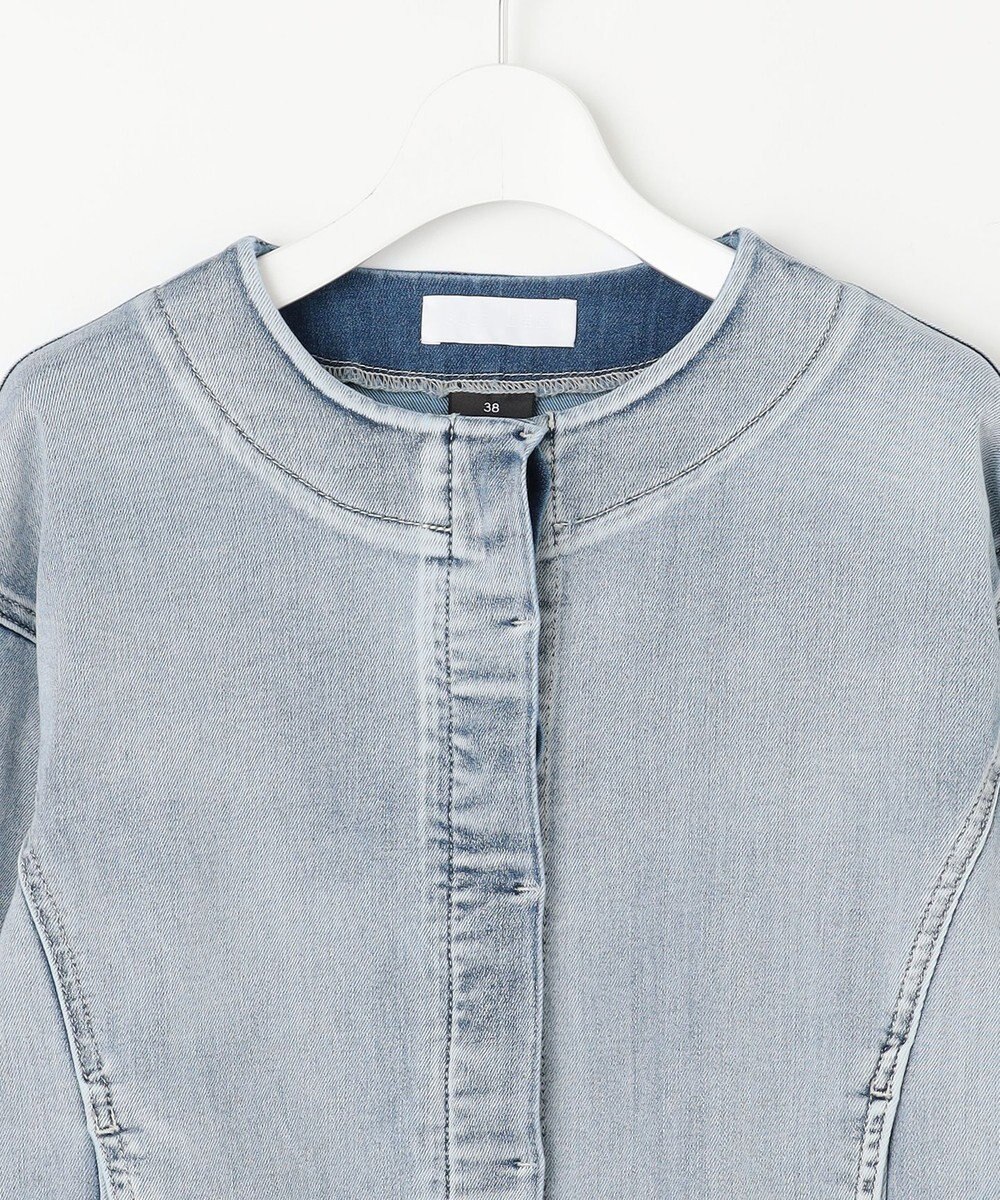 自由区 L 【洗える】ウスカルデニム ジャケット 