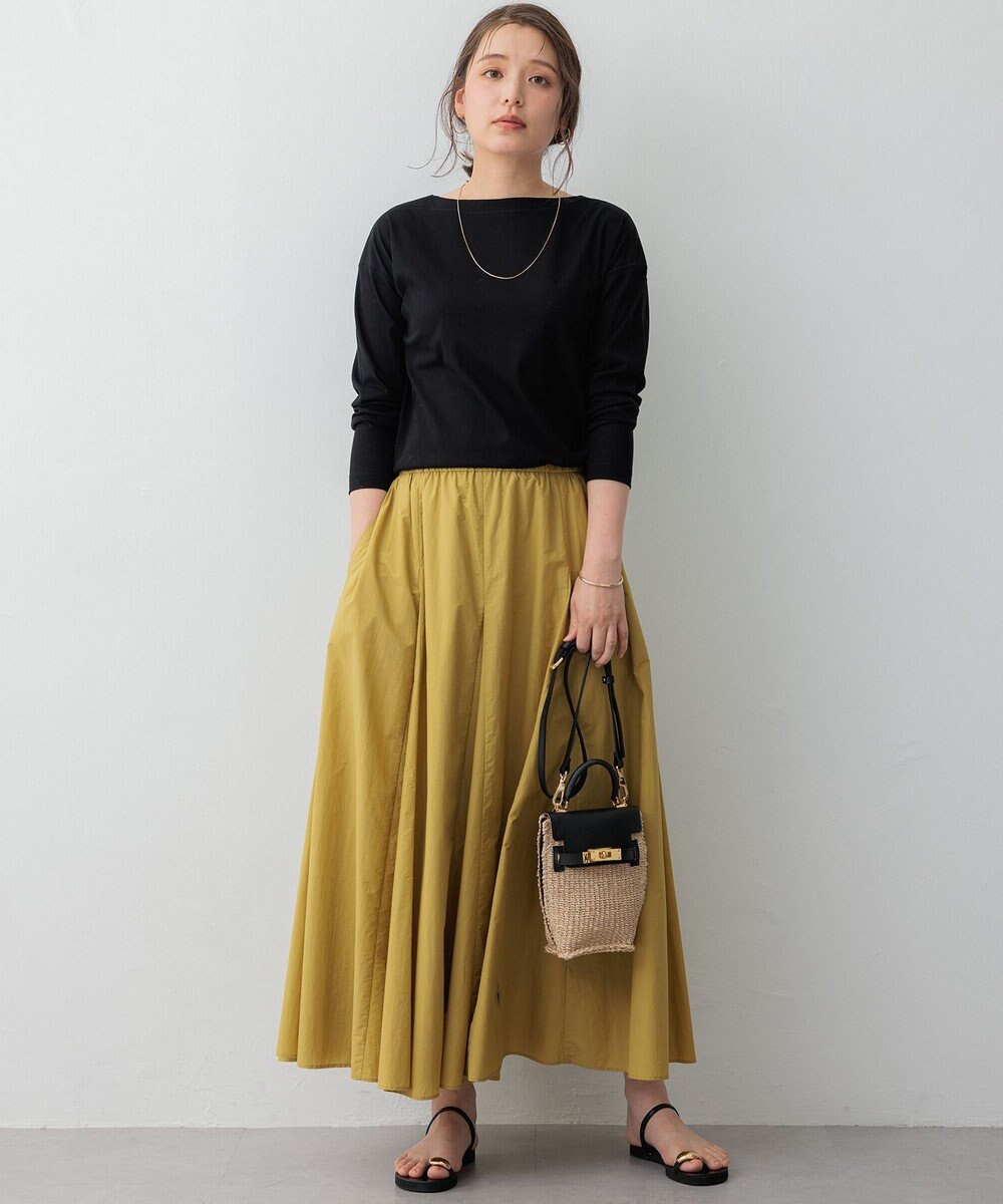 23区 【SLOW/一部店舗限定】ツイステッドシアジャージー カットソー 