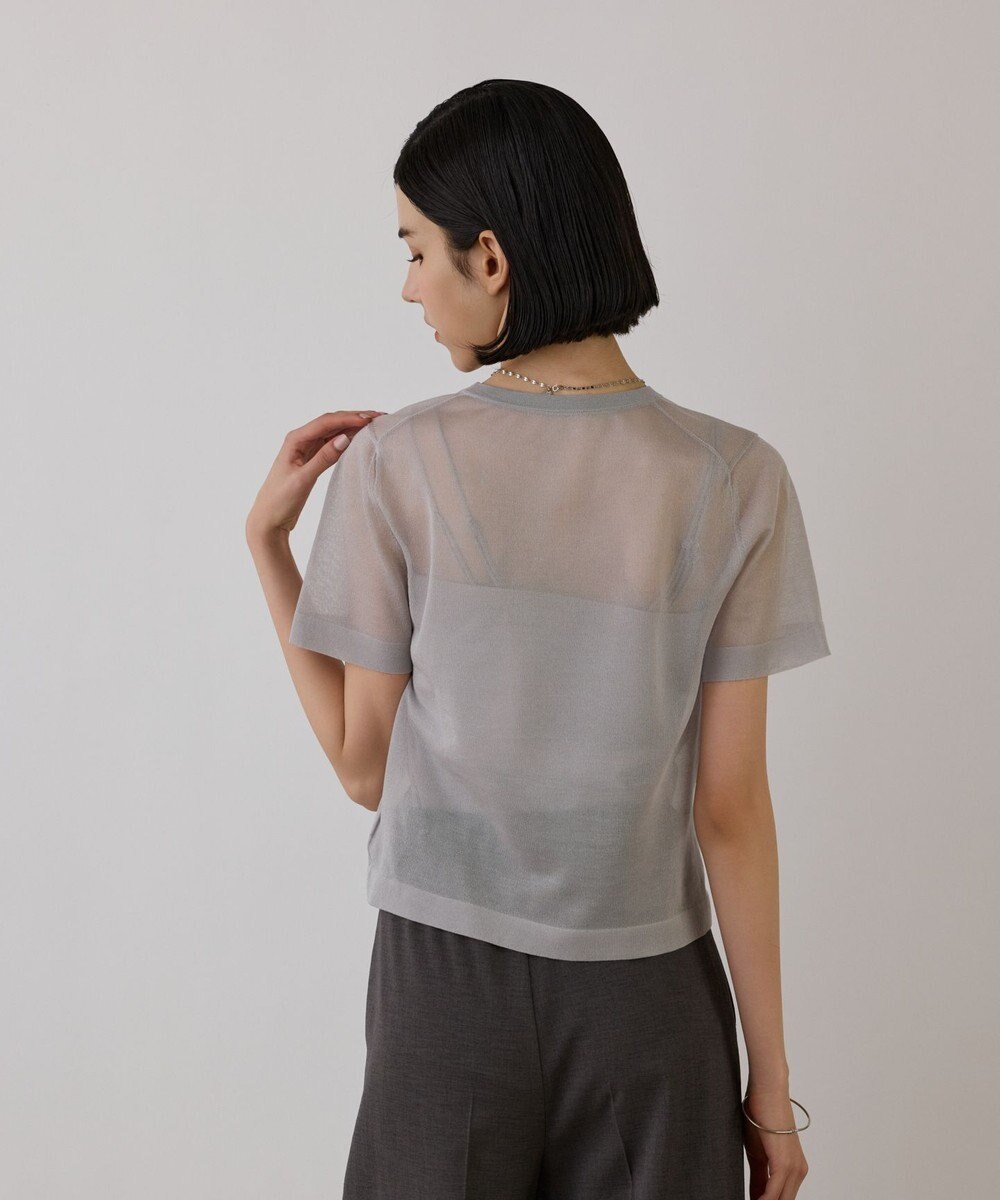 GRACE CONTINENTAL ブライトシアーニットトップ 