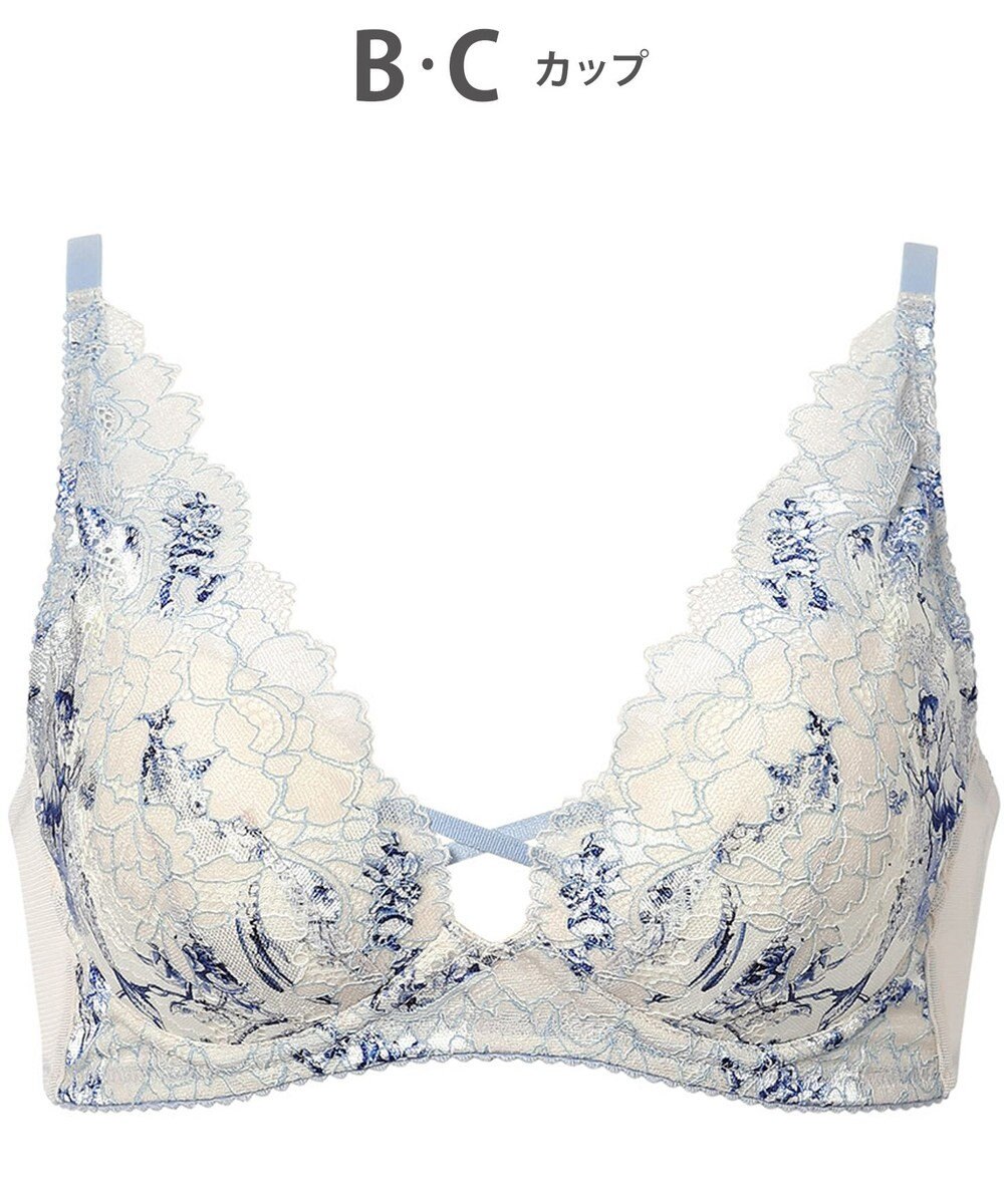 WACOAL 【重力ケアブラ】 ノンワイヤーブラ バストを重力から守る まる胸をキープ ラクなつけごこち Gカップまで対応 大きいサイズ レディース BXB194 /ワコール 