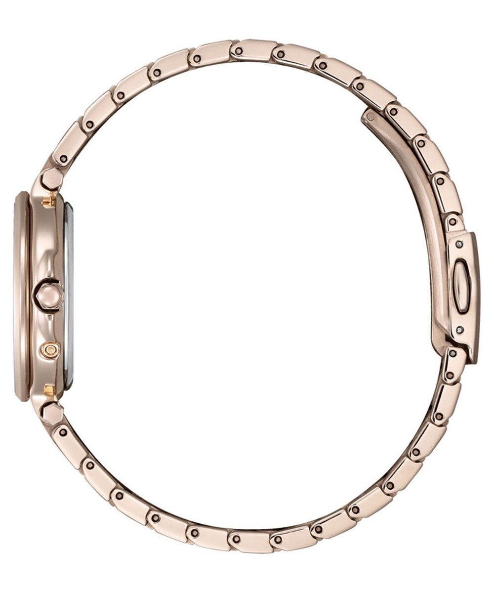 CITIZEN 【xC】ハンサムなサクラカラーの光発電エコ・ドライブ電波時計 EC1017-58A 