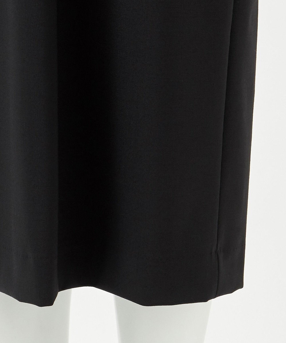 23区 【エステータ】ウールトロドライストレッチ プリーツコンビ ワンピース 