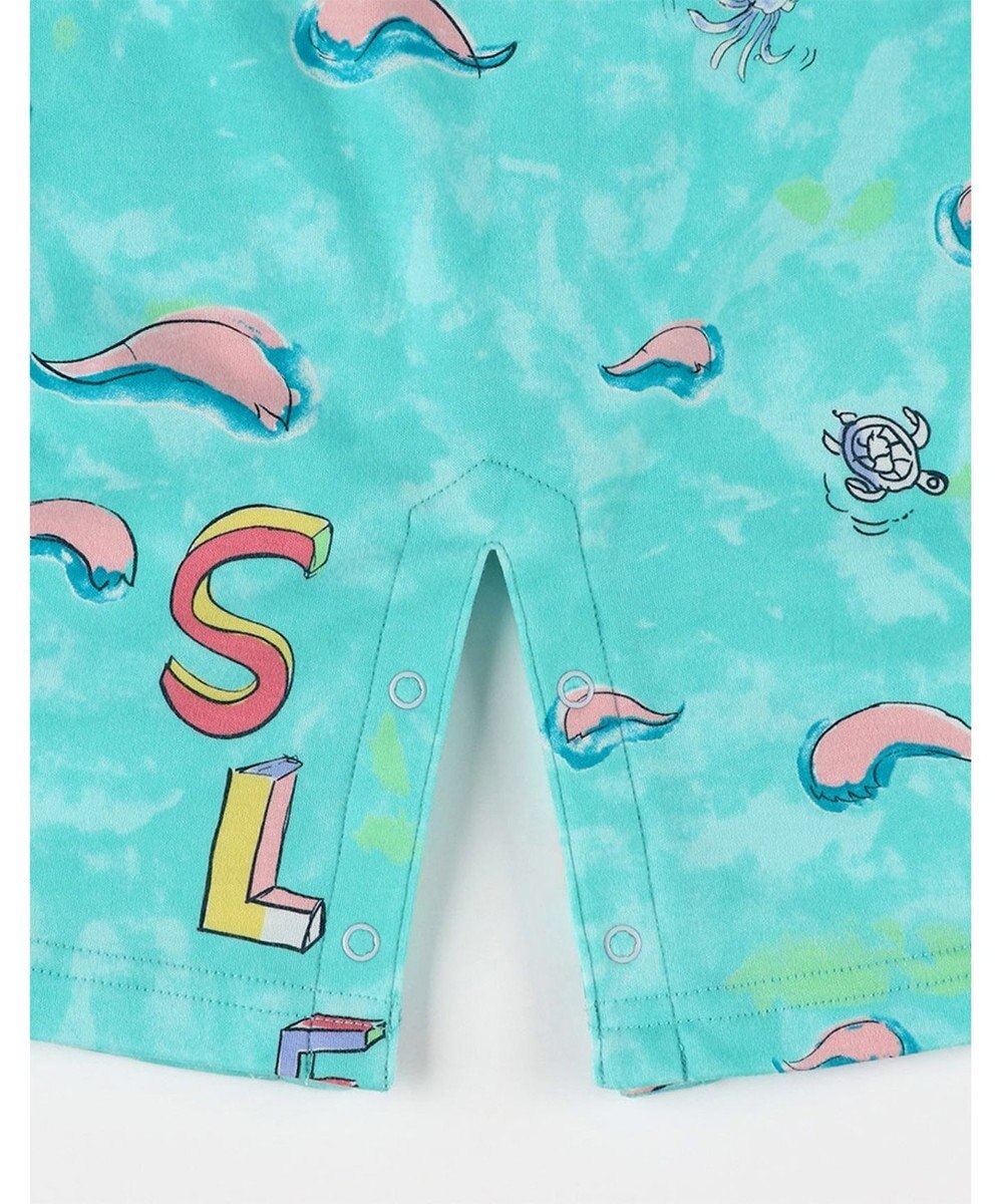 tsumori chisato SLEEP ツモリチサト ルームウエア ネグリジェ 綿100%(本体) 長袖 ロング丈 ロンパース ラグランスリーブ レディース UNX502 /ワコール 