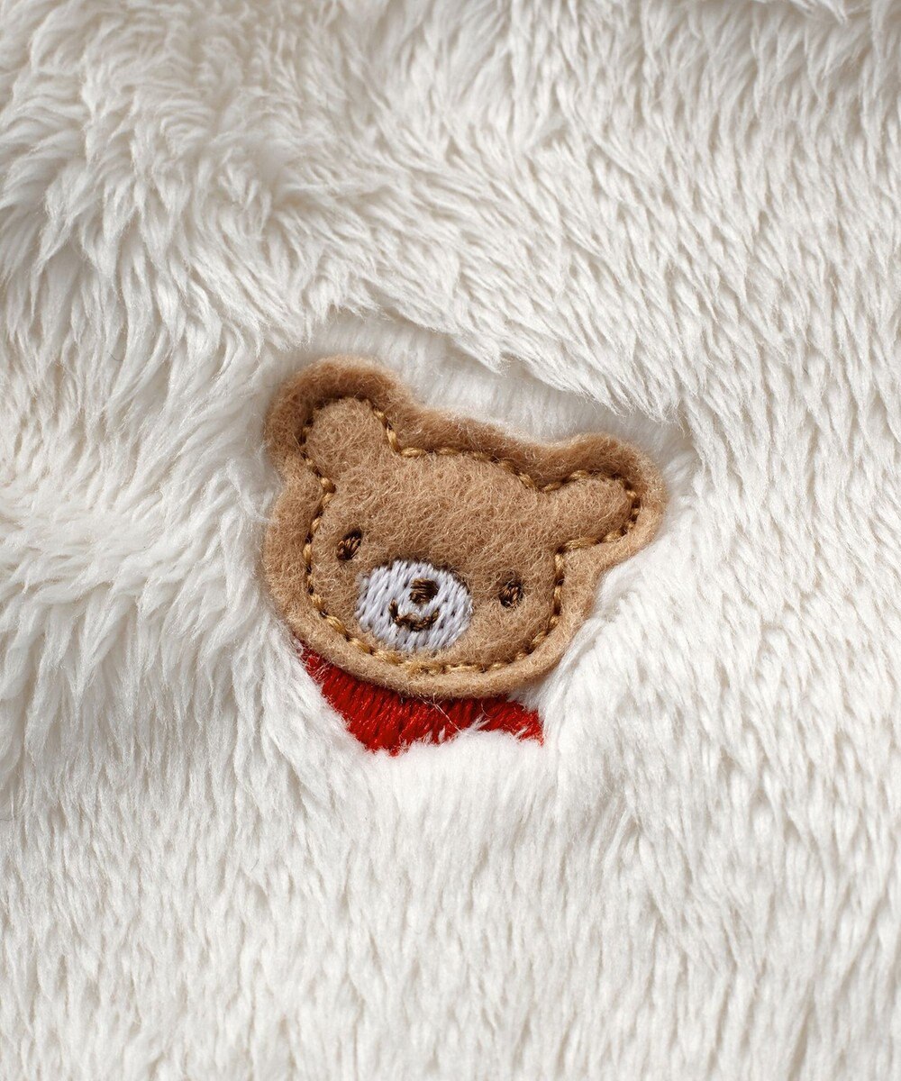 MIKI HOUSE HOT BISCUITS 【ミキハウス】【70-90cm】 マイクロファー マント 