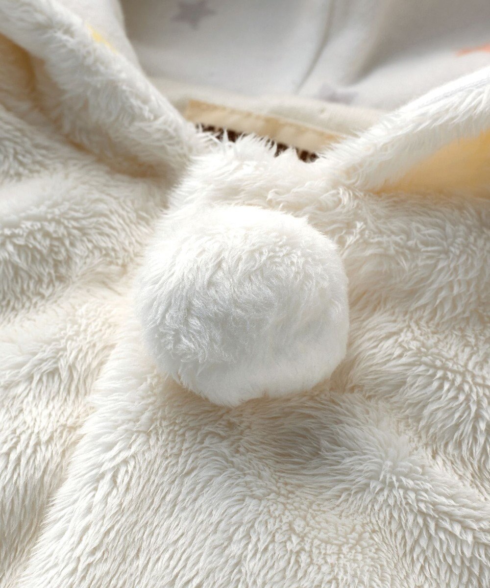 MIKI HOUSE HOT BISCUITS 【ミキハウス】【70-90cm】 マイクロファー マント 