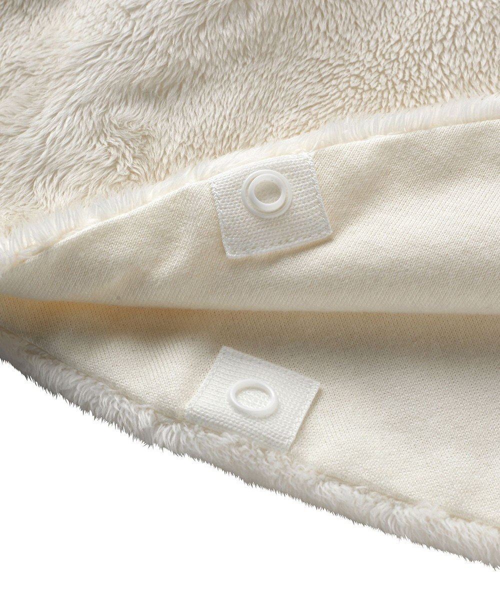 MIKI HOUSE HOT BISCUITS 【ミキハウス】【70-90cm】 マイクロファー マント 