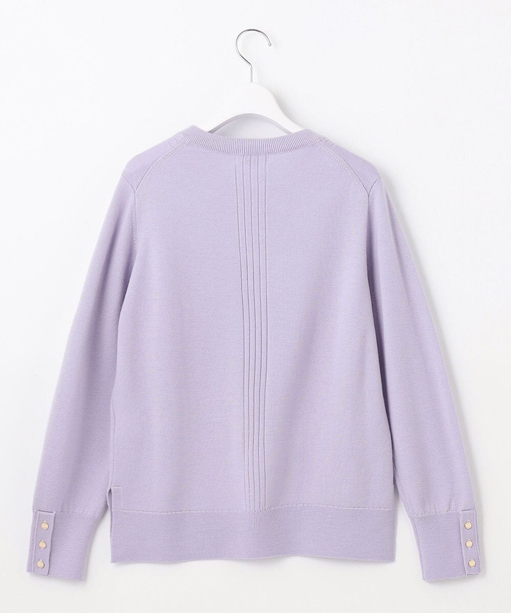 J.PRESS LADIES L CLEAR LIGHT WOOL Vネック ニット 