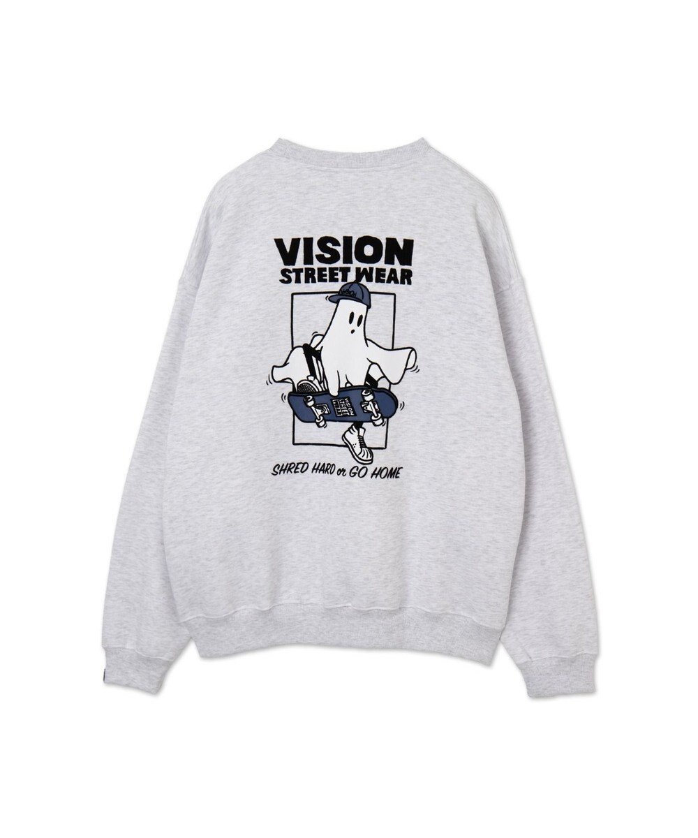 WEGO 【ユニセックス着用ITEM】VISIONゴーストスケータープルオーバー 