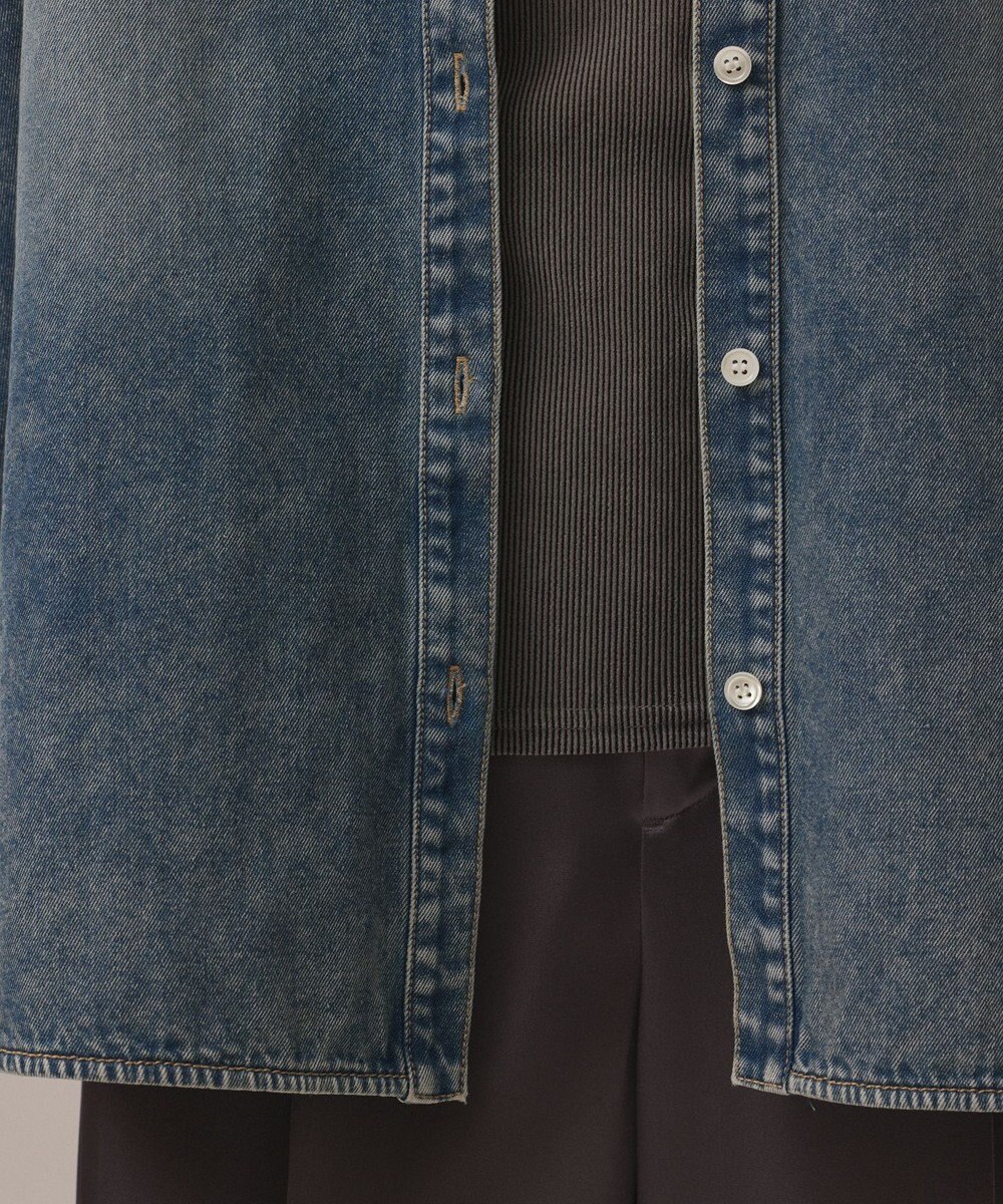 GRACE CONTINENTAL デニム2WAYシャツ 