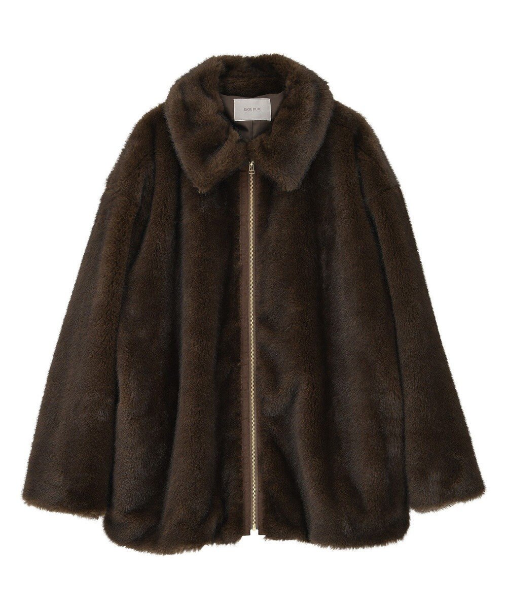 Green Parks ミンクライクファーブルゾン 