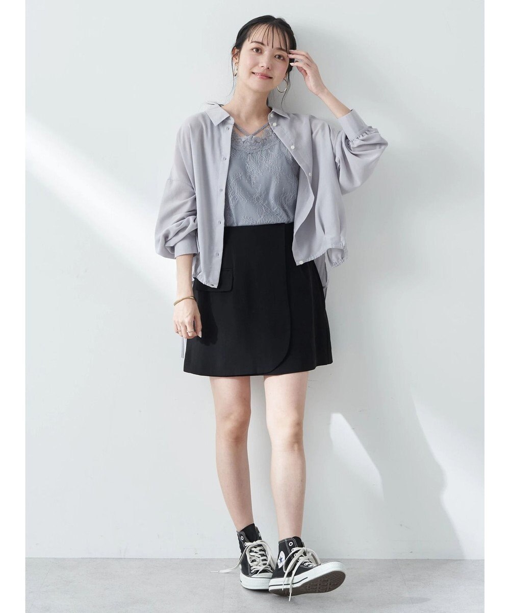 earth music&ecology 総レースキャミソール 