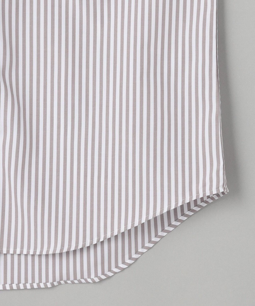 GOTAIRIKU 【形態安定】PREMIUMPLEATS_ボタンダウンカラー 通年ドレスシャツ_ストライプ(25年春夏モデル) 