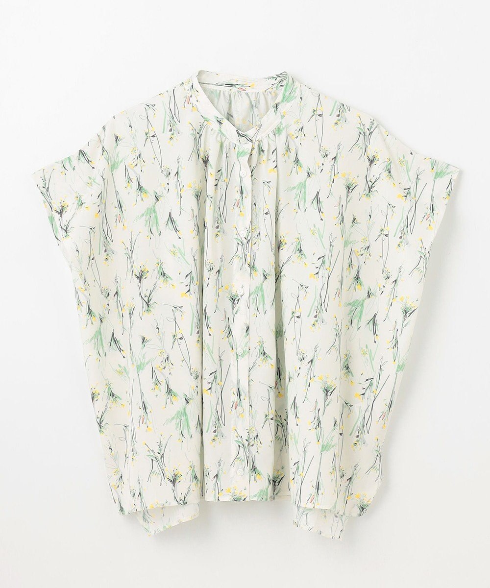 ANY スクエアプリントシャツ 