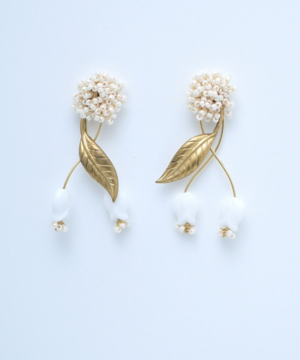 monshiro スズラン イヤリング 