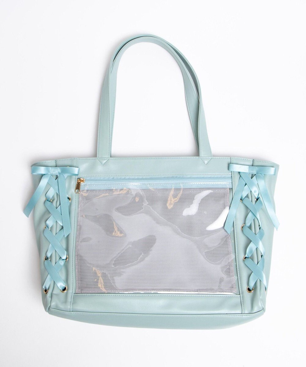 WEGO 【痛バ＆推し活グッズ】レースアップ痛バッグS 