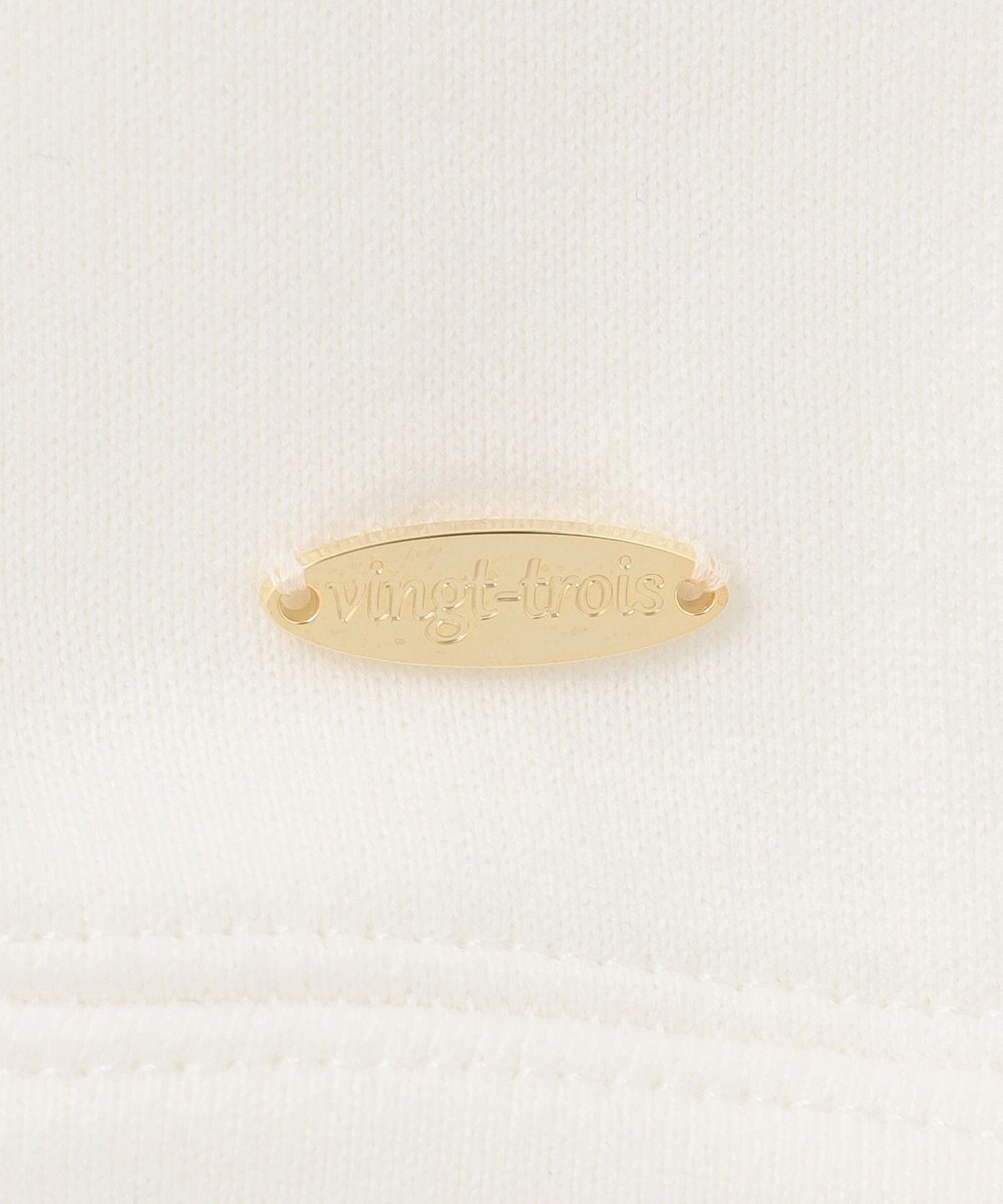 23区 【洗える】オーガニックコットンテリー プルオーバー フーディー 