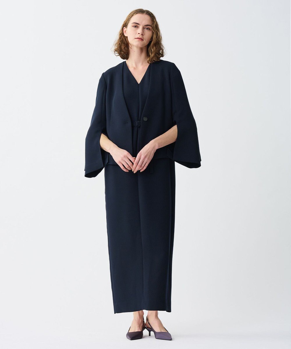 uncrave ウォッシャブル ダブルクロス スリットスリーブジャケット 