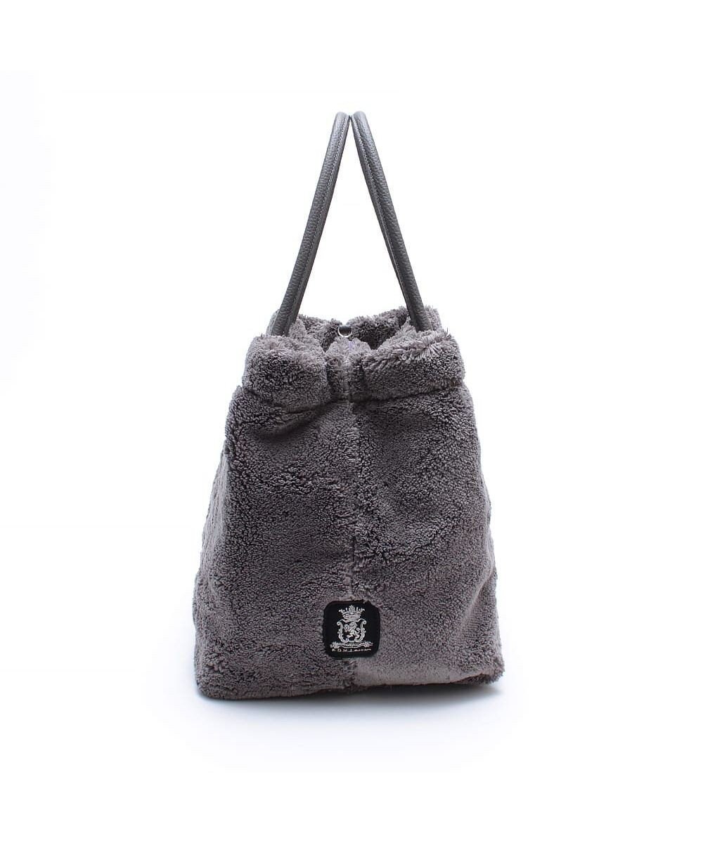 A.D.M.J. 【もこもこ】オスカー/コード刺しゅうキューブトート34cm(Dカン＋) 