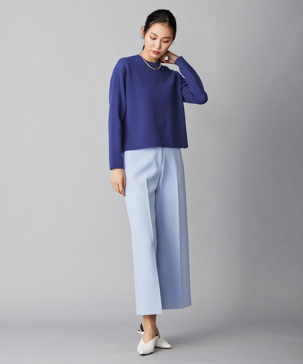 ICB 【洗える】 MIZUHIKI ニットプルオーバー 