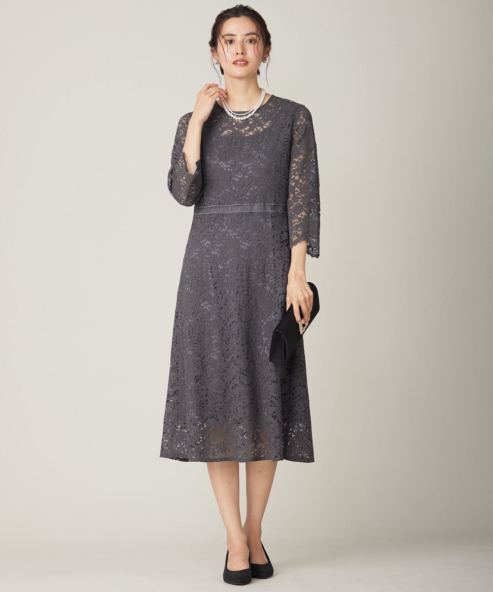 ANY SIS L 【洗える】総レース ワンピース 