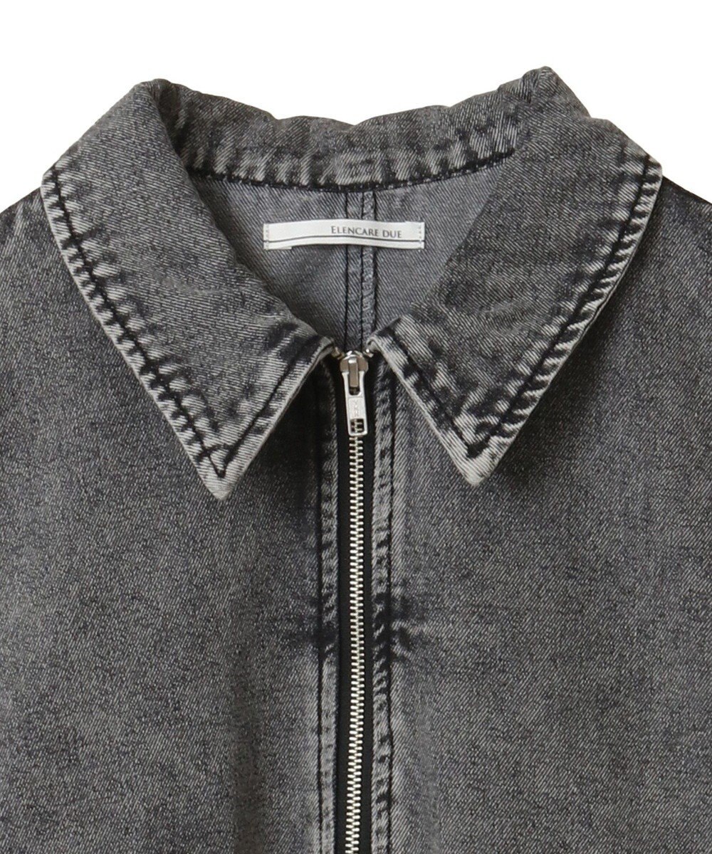 Green Parks ・ＥＬＥＮＣＡＲＥ　ＤＵＥ　デニムステンカラーブルゾ 