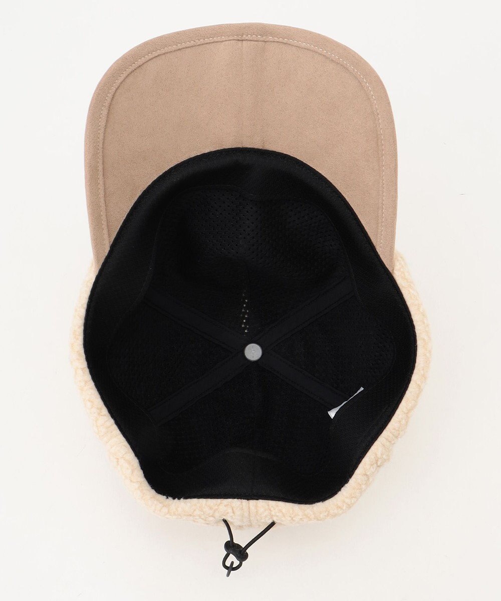 JOSEPH ABBOUD MOUNTAIN 【Eco素材/保温性】ポーラテック ボアフリース キャップ 