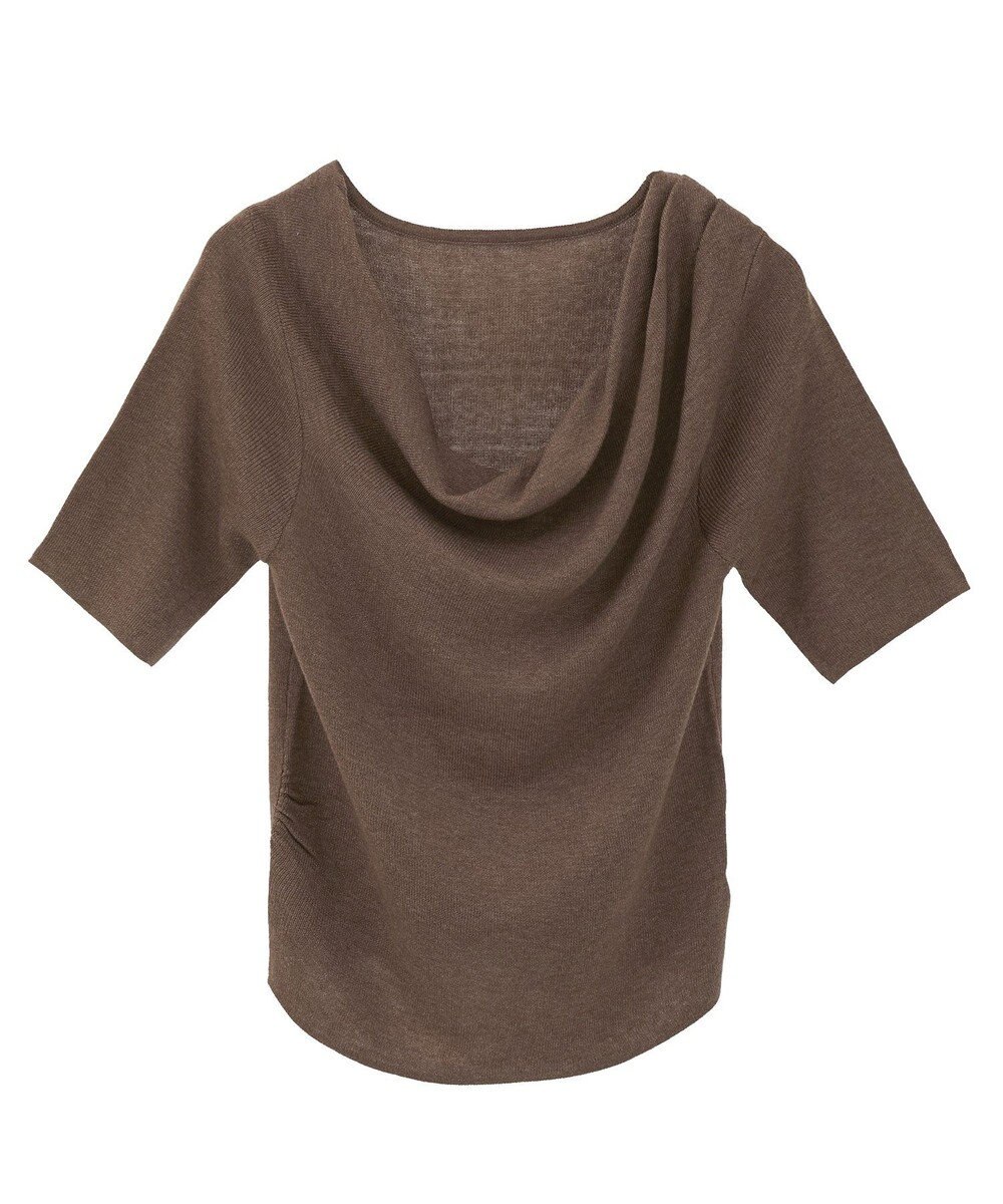 earth music&ecology ドレープニットプルオーバー 