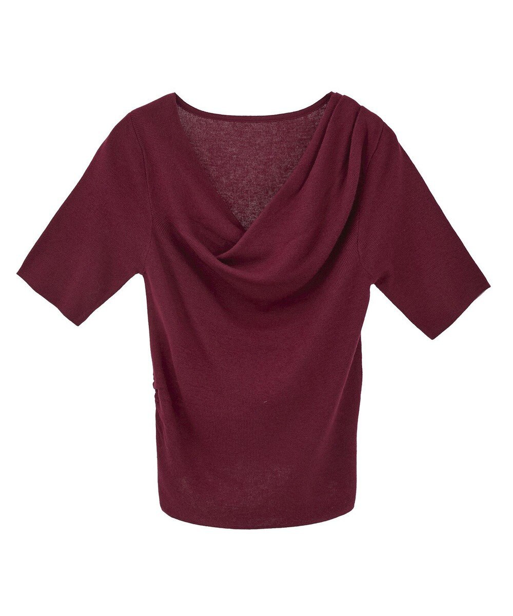 earth music&ecology ドレープニットプルオーバー 