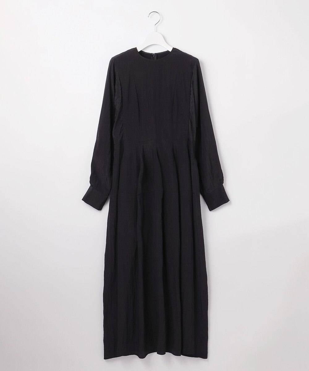 23区 【GOLD LABEL】シルクワッシャー 長袖ワンピース 