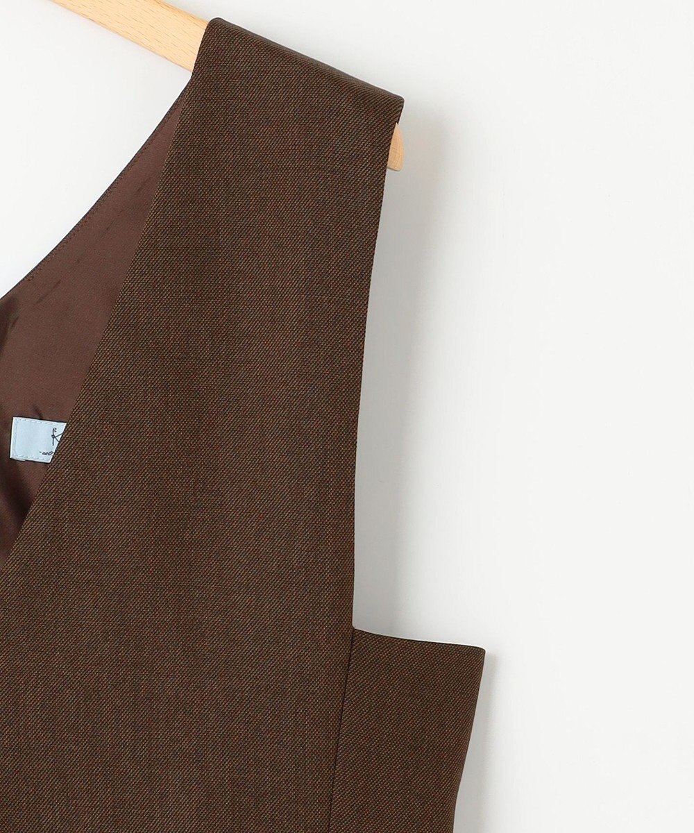 組曲 ウールライクスポンディッシュ ジャンパースカート 