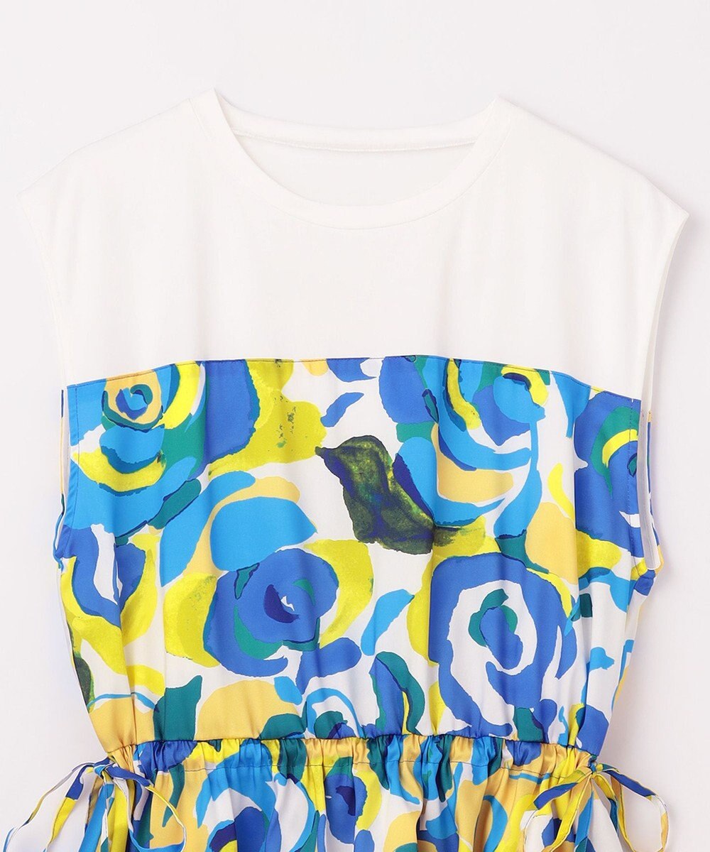 GRACE CONTINENTAL ペイントカラープリントトップ 