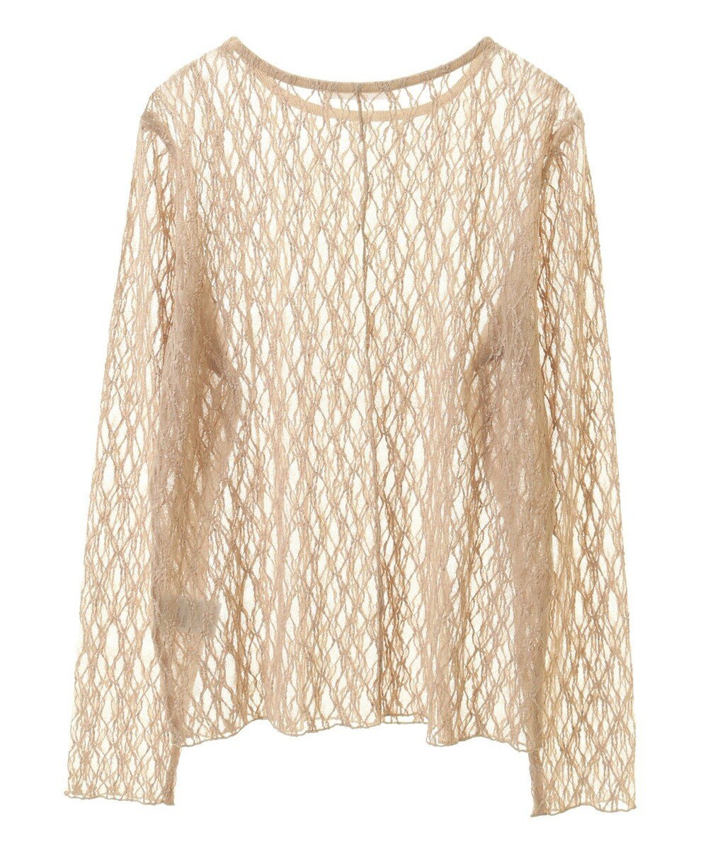 Green Parks パネルラインレースカットプルオーバー 