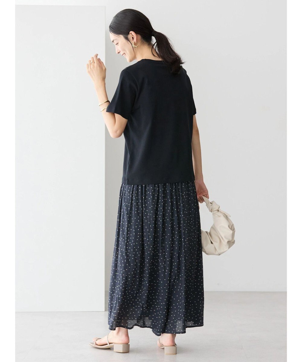 AMERICAN HOLIC エアリーギャザーガウチョパンツ【裏地：接触冷感】 