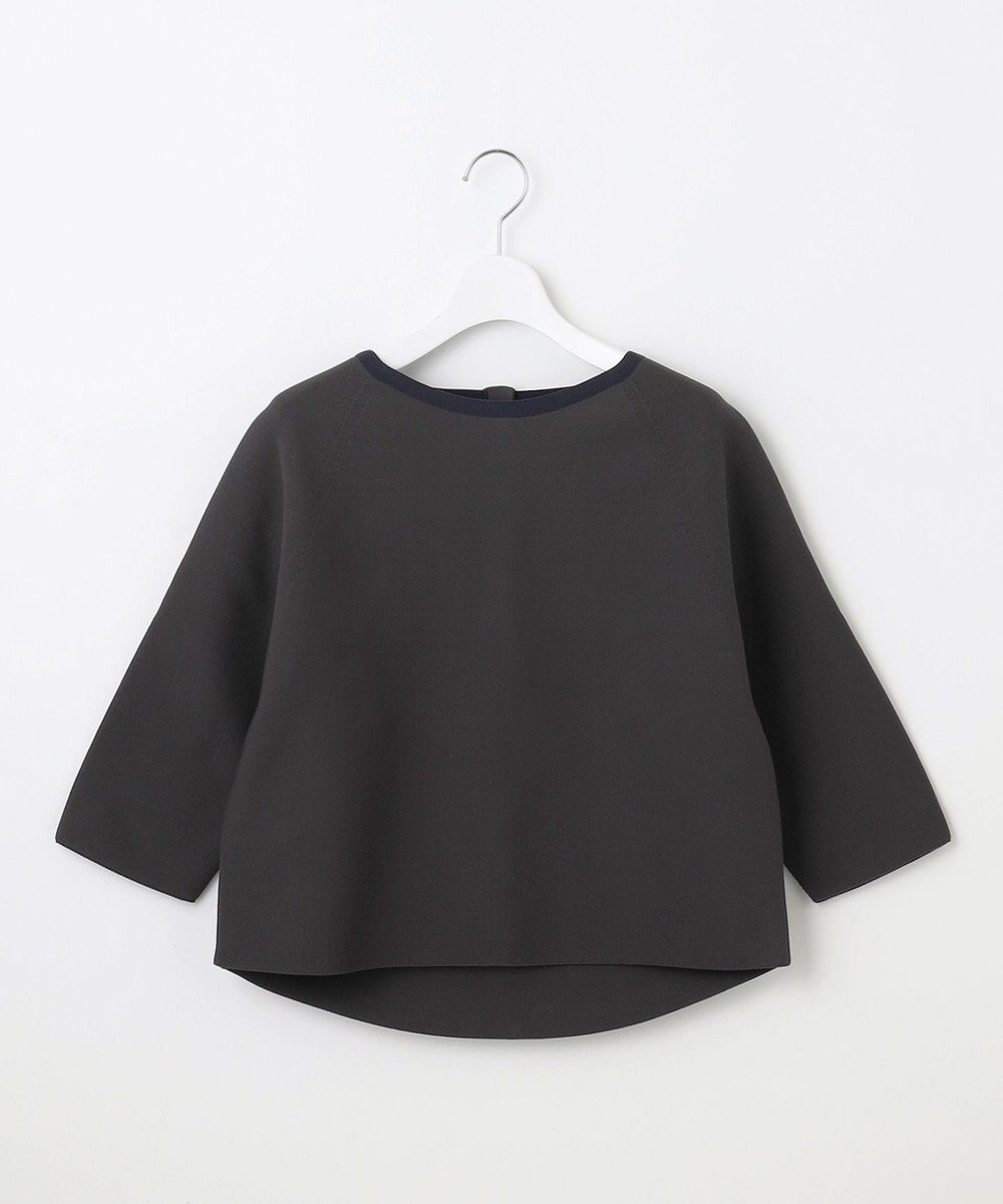 自由区 L 【洗える】ポリエステルホールガーメントプルオーバー ニット 